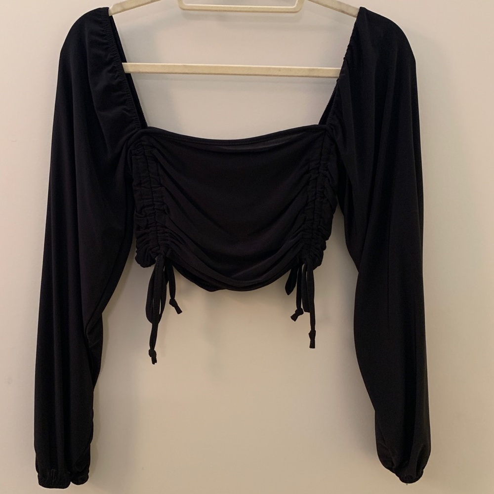 Long Sleeve Crop Top